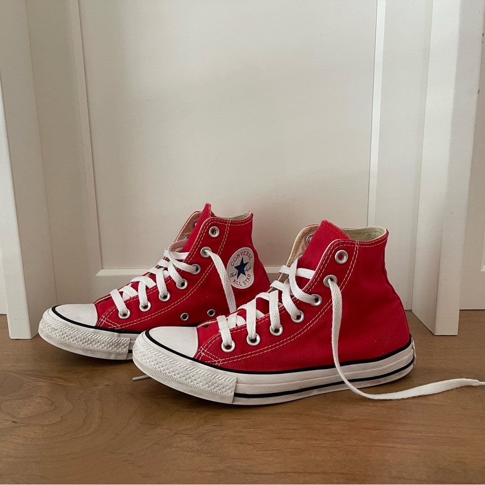 Converse high top sneakers - red - Picture 2 of 6